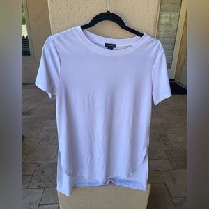 Cute Halogen White Short Sleeve Top